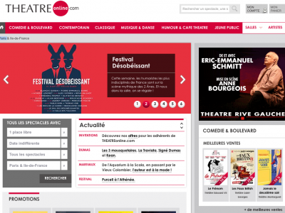 Theatreonline.com : Bannière web